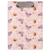 Abby Cadabby en Elmo | Woodland Pattern Klembord (Voorkant)