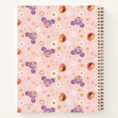 Abby Cadabby en Elmo | Woodland Pattern Notitieboek (Achterkant)