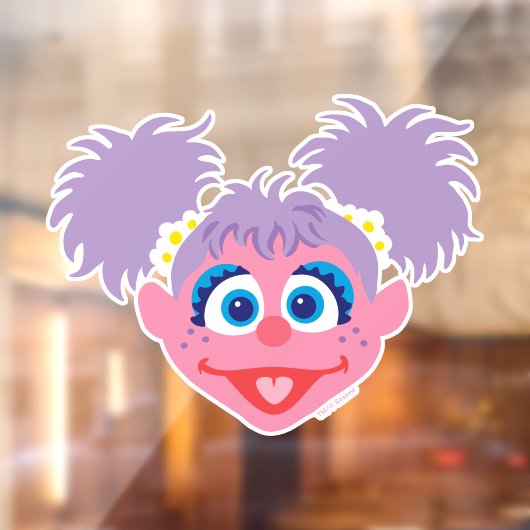 Abby Cadabby Face Raamsticker (Vel 2)