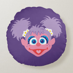 Abby Cadabby Face Rond Kussen