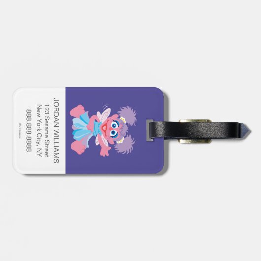 Abby Cadabby Fairy Bagagelabel (Achterkant horizontaal)