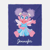 Abby Cadabby Fairy | Jouw namen toevoegen Fleece Deken (Voorkant)