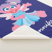 Abby Cadabby Fairy | Jouw namen toevoegen Sherpa Deken (3/4)