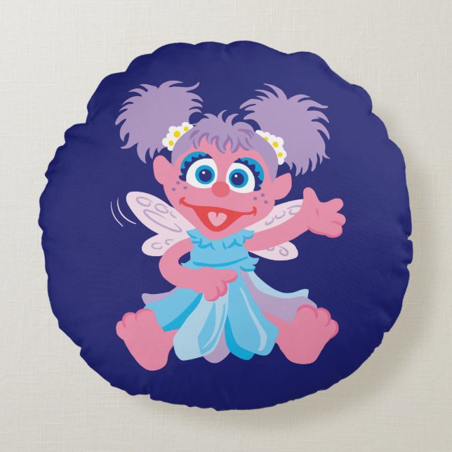 Abby Cadabby Fairy Rond Kussen (Voorkant)
