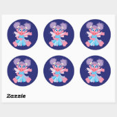 Abby Cadabby Fairy Ronde Sticker (Vel)