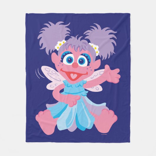 Abby Cadabby Fee Fleece Deken (Voorkant)