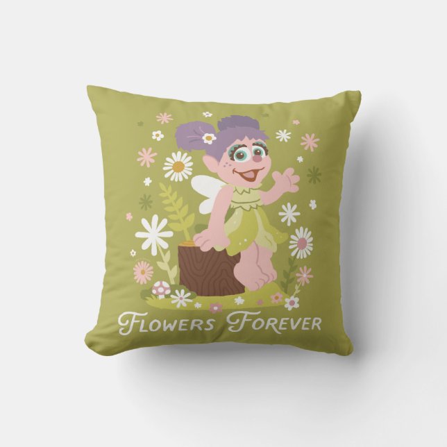 Abby Cadabby | Flowers Forever Kussen (Voorkant)