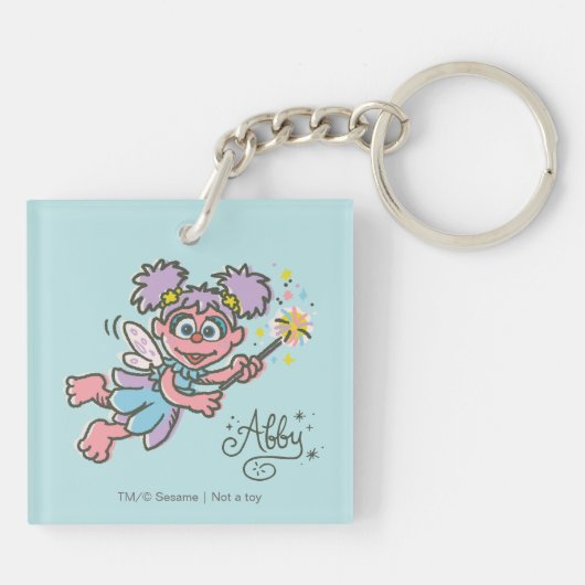 Abby Cadabby Flying Sleutelhanger (Achterkant)