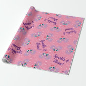 Abby Cadabby Fur Face Pattern Cadeaupapier (Uitgerold)