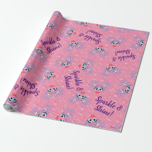 Abby Cadabby Fur Face Pattern Cadeaupapier