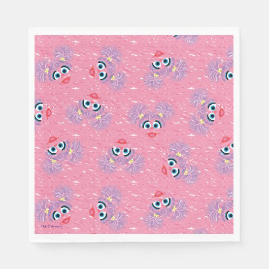 Abby Cadabby Fur Face Pattern Servet (Voorkant)