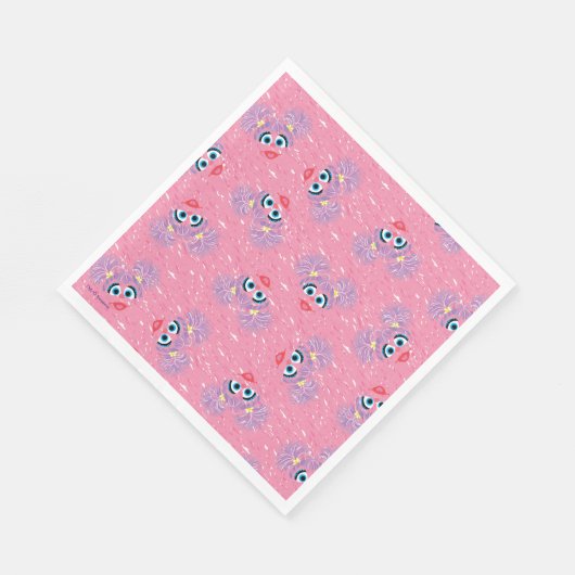 Abby Cadabby Fur Face Pattern Servet (Hoek)
