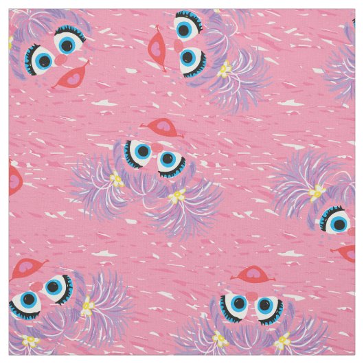 Abby Cadabby Fur Face Pattern Stof (Swatch)