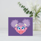 Abby Cadabby Gezicht Briefkaart (Staand voorkant)