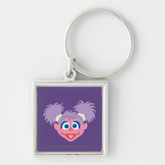 Abby Cadabby Gezicht Sleutelhanger (Voorkant)
