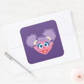 Abby Cadabby gezicht Vierkante Sticker (Envelop)