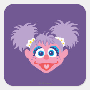 Abby Cadabby gezicht Vierkante Sticker