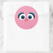 Abby Cadabby Groot Gezicht Ronde Sticker (Tas)