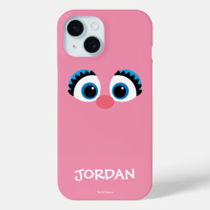 Abby Cadabby Groot Gezicht   Voeg je naam toe iPhone 15 Case
