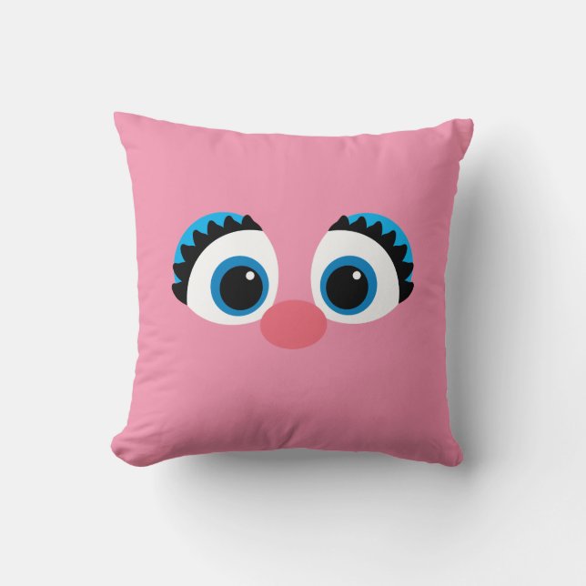 Abby Cadabby Grote Gezicht Kussen (Voorkant)