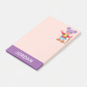 Abby Cadabby Hiking | Jouw namen toevoegen Post-it® Notes (Schuin)