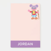 Abby Cadabby Hiking | Jouw namen toevoegen Post-it® Notes (Voorkant)