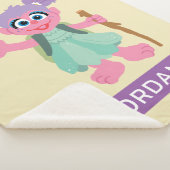 Abby Cadabby Hiking | Jouw namen toevoegen Sherpa Deken (3/4)