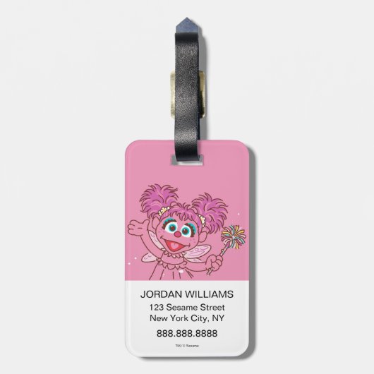 Abby Cadabby - Kindness is Magisch Bagagelabel (Achterkant verticaal)