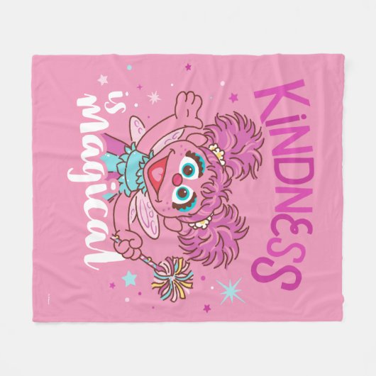 Abby Cadabby - Kindness is Magisch Fleece Deken (Voorkant (Horizontaal))