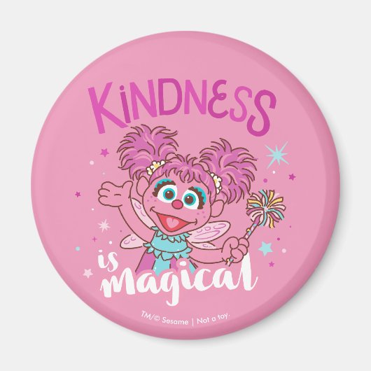 Abby Cadabby - Kindness is Magisch Magneet (Voorkant)