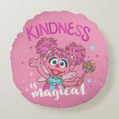 Abby Cadabby - Kindness is Magisch Rond Kussen (Voorkant)