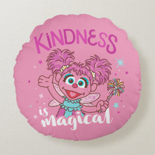 Abby Cadabby - Kindness is Magisch Rond Kussen
