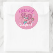 Abby Cadabby - Kindness is Magisch Ronde Sticker (Tas)
