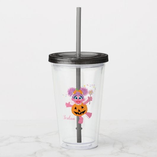 Abby Cadabby | Kute als pompoen Acryl Drinkbeker (Voorkant)