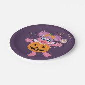 Abby Cadabby | Kute als pompoen Papieren Bordje (Gekanteld)