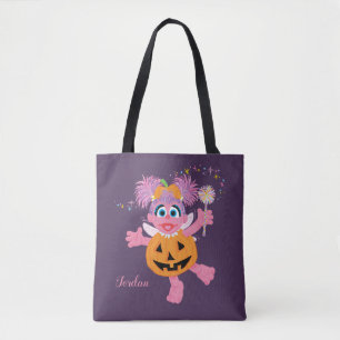 Abby Cadabby Kute als pompoen Tote Bag