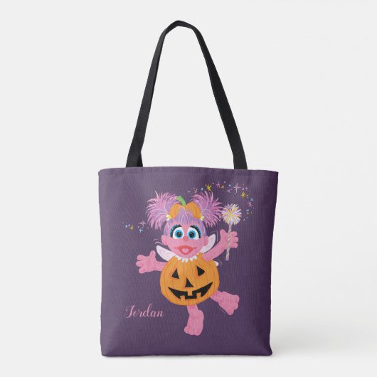Abby Cadabby | Kute als pompoen Tote Bag (Achterkant)