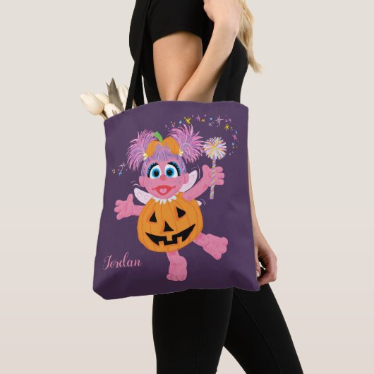 Abby Cadabby | Kute als pompoen Tote Bag (Dichtbij)