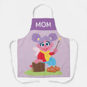 Abby Cadabby | Making S'mores | Jouw namen toevoeg Schort (Voorkant)