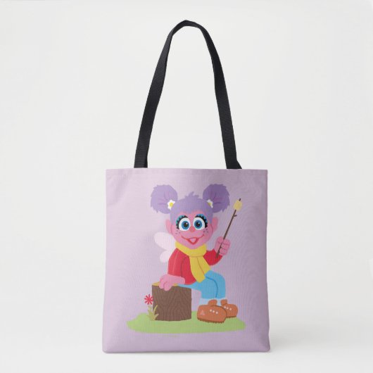 Abby Cadabby | Making S'mores Tote Bag (Voorkant)