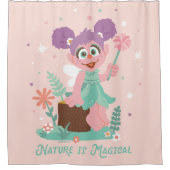 Abby Cadabby | Natuur is magisch Douchegordijn (Voorkant)