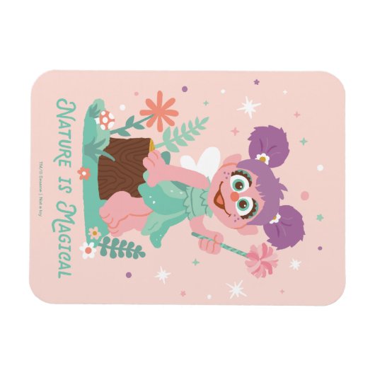 Abby Cadabby | Natuur is magisch Magneet (Horizontaal)