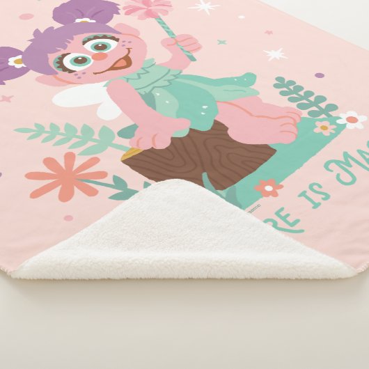 Abby Cadabby | Natuur is magisch Sherpa Deken (3/4)