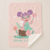 Abby Cadabby | Natuur is magisch Sherpa Deken (Voorkant)