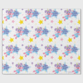 Abby Cadabby Party Star Pattern Cadeaupapier (Vlak)