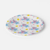 Abby Cadabby Party Star Pattern Papieren Bordje (Gekanteld)