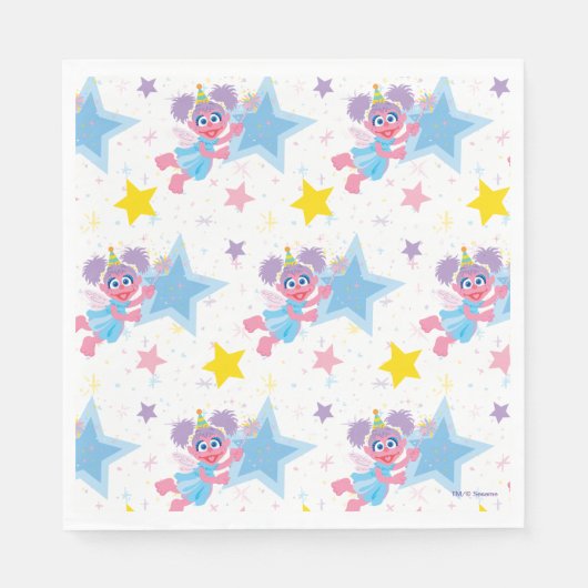Abby Cadabby Party Star Pattern Servet (Voorkant)