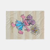 Abby Cadabby Retro Art Fleece Deken (Voorkant (Horizontaal))