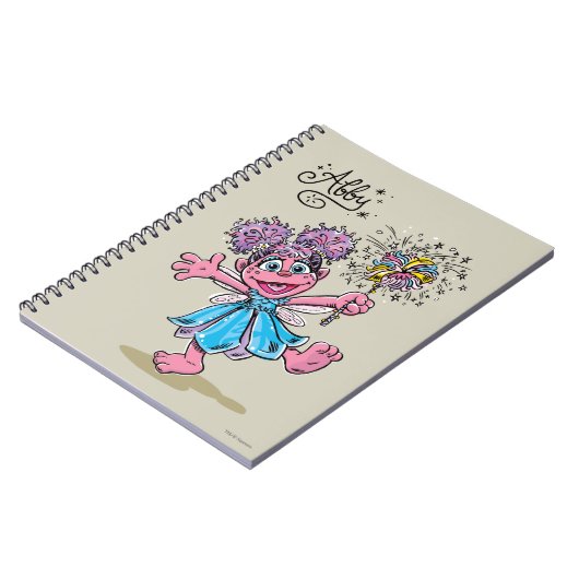 Abby Cadabby Retro Art Notitieboek (Linkerzijde)