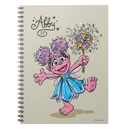 Abby Cadabby Retro Art Notitieboek (Voorkant)